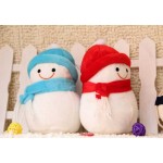 Special Cute Christmas White Snowman (Set of 2)